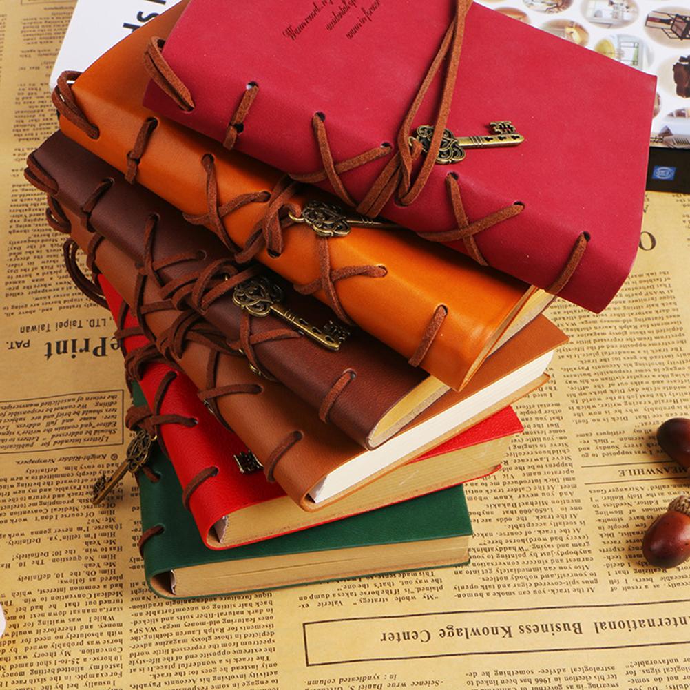 Vintage Style Diary Notebook Kraft Notebook Diary Blank Journal Sketch Book Travel Notebook for Writing