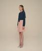 Aiseugadeuneiogongpal Crystal-Button Tweed Skirt_Shell Pink