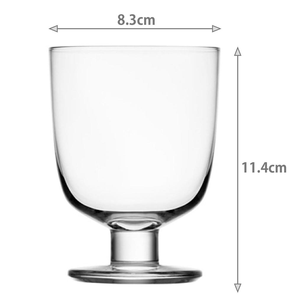 [Authentisches Importprodukt] Iittala Lempi Gläser, ca.. 340ml, Set mit 2 Stück (2 Gläser), Klar, Hochzeitsgeschenk, Geschenk 1008683