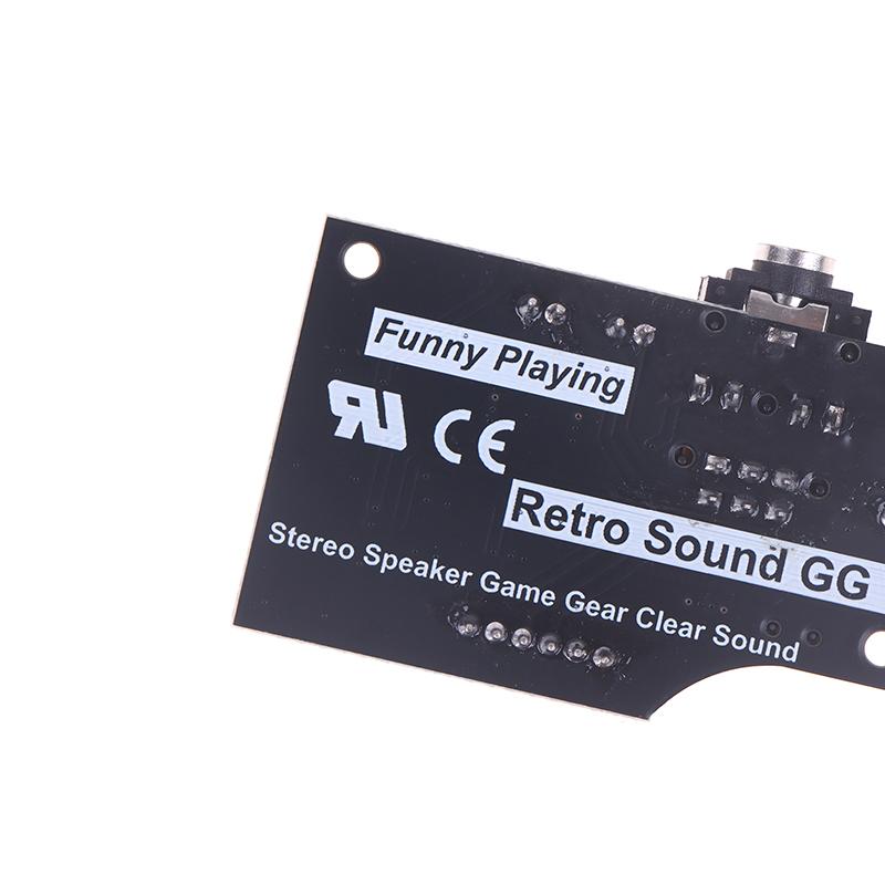 High Quality Dual Channel Volume Audio Board For Sega Game Gear Using Elna Audio Capacitors, Max Double Original Volume Output