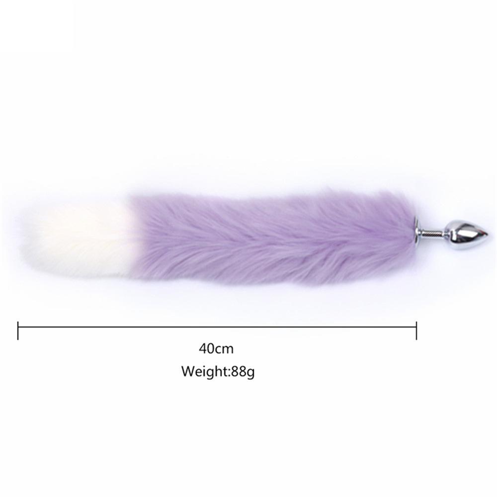 18+ Anal Plug Fox Tail Plush Butt Dilator Erotic Cosplay Fetish Roleplay Anus Bdsm Adult Women Sex Toys Girl Accessories