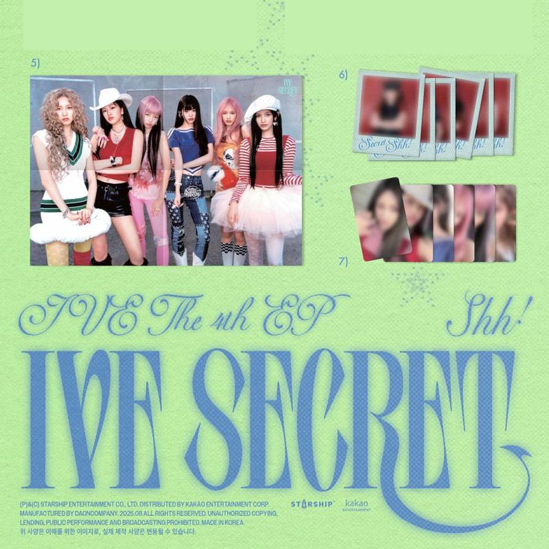 IVE מיני אלבום רביעי [IVE SECRET] (גרסה רגילה / מוגבלת)