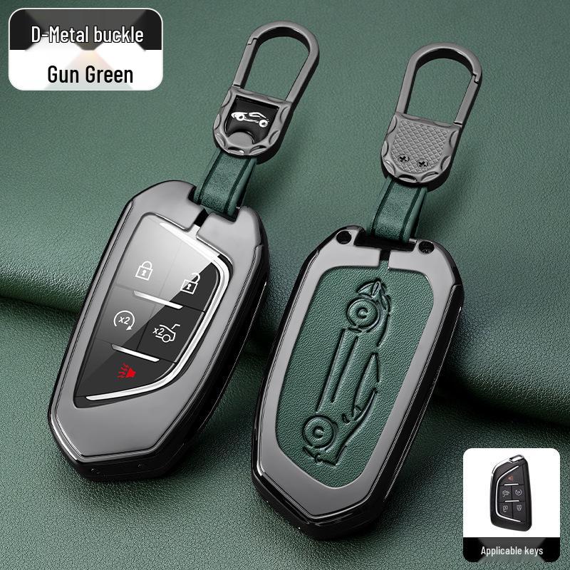 Cadillac XT5, CT5, XT4, XT6, CT6, XTS, ATSL, CT4 Premium Metal Key Cover