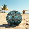 Ocean Life Mandala Round Football Size 5 Adult Ball Suitable for Training Matches and Outdoor Team.