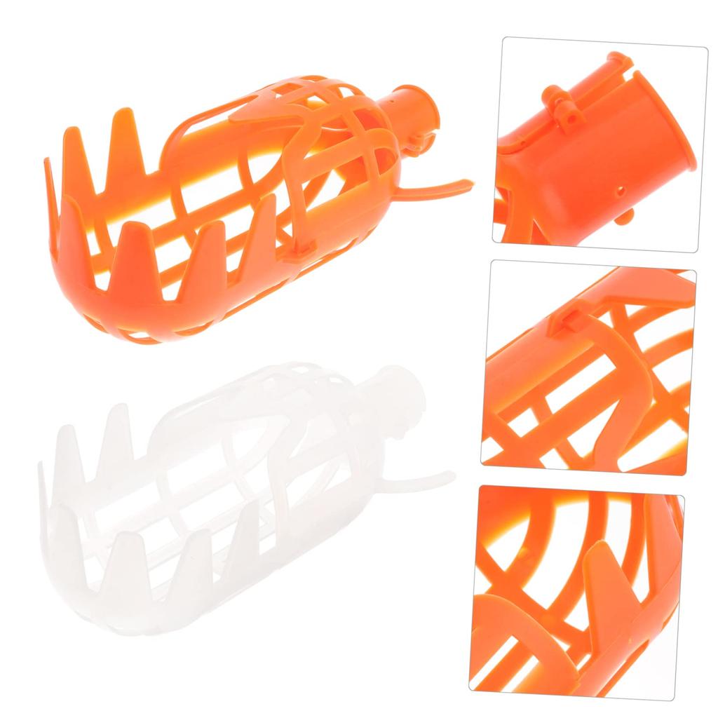 Strumento per la raccolta della frutta Raccoglitore per la raccolta della frutta in plastica per serra Dispositivo per la raccolta del giardino della fattoria Strumento per serre da giardino senza manico