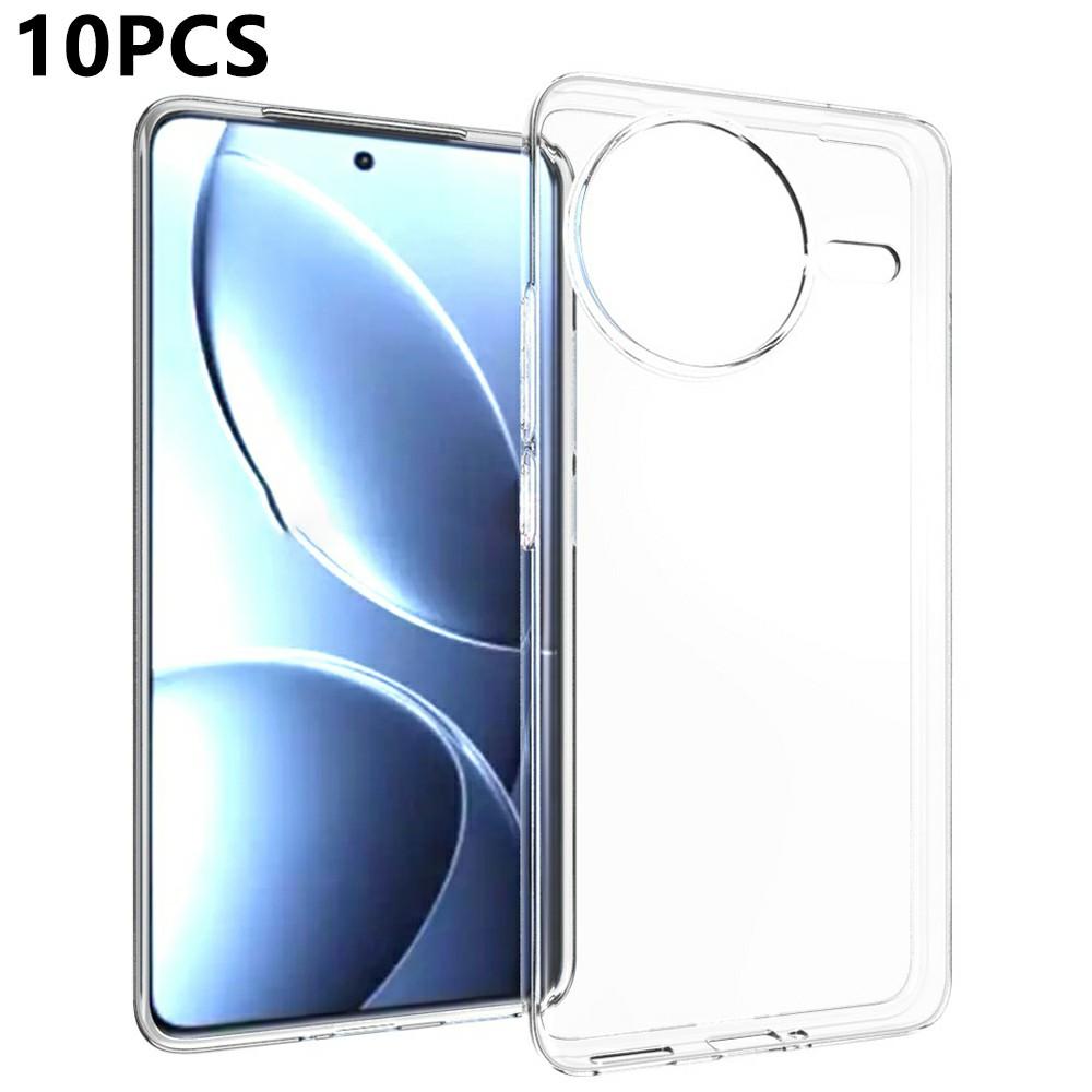 

10Pcs/Pack For Xiaomi Poco F7 Pro 5G/Redmi K80 5G Case Watermark Free TPU Protective Clear Phone Cover A