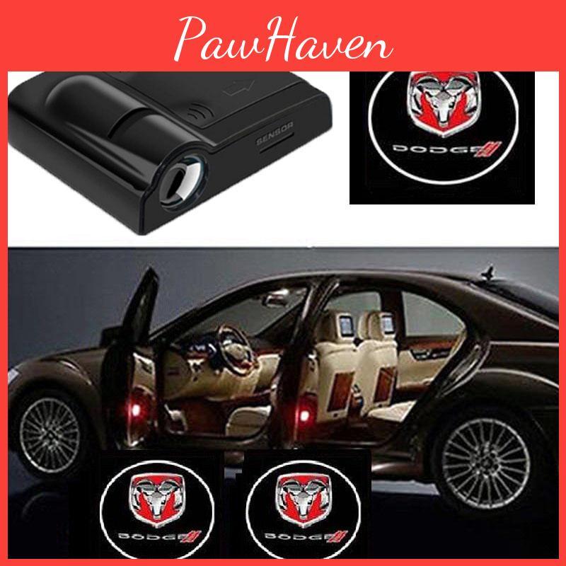 Wireless 2pcs For Fashion Welcome Led Car Door Logo Projectors Lights