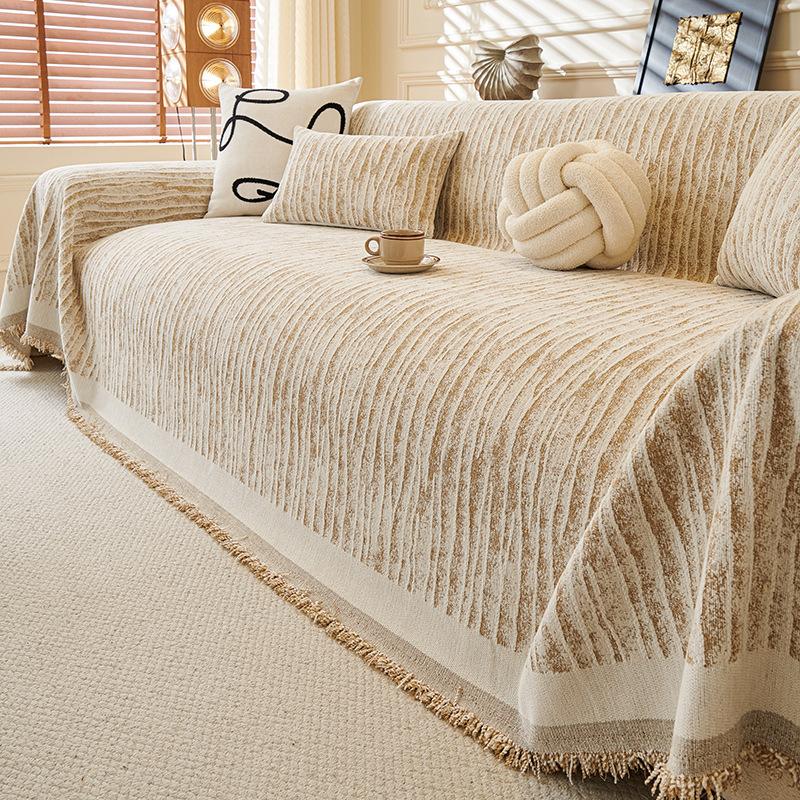 1Pc Cream Style Sofa Towel New Chenille All-Purpose All-Inclusive Sofa Cover Cloth Home Textile Products Slipcovers