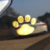 Cat Dog Footprint Bumper PVC Autos Window Decal Car Stickers Footprint Sticker Windshield Decals