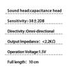 Portable Video Microphone Mic 3.5mm Plug Active Noise Reduction Outdoor for Pocket and Osmo Series for Sound Card