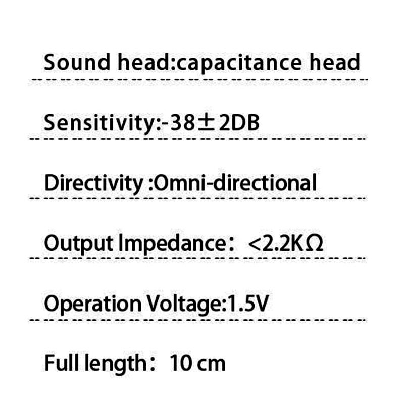 Portable Video Microphone Mic 3.5mm Plug Active Noise Reduction Outdoor for Pocket and Osmo Series for Sound Card