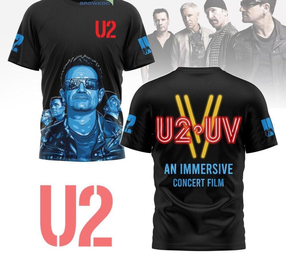 

Merry Xmas U2 UV An Immersive Concert TShirt HK032 Unisex T-Shirt XXXXL