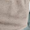 Pure Cashmere Long Sleeve Solid Color Pullover Sweater - Round Neck Base Layer (YFC076)