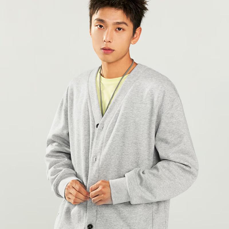 Warrior Men's Loose Fit Open Cardigan Sweatshirt