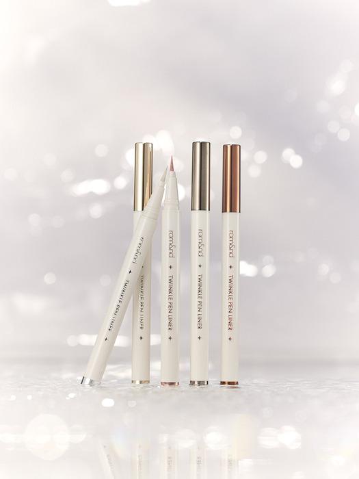 rom&nd [Set of 2] Twinkle Pen Liner x2
