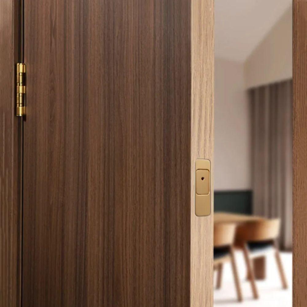 Push-Open Design Concealed Lock Magnetic Automatic Door Lock System Pin Door Lock  Sub-mother Door