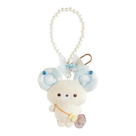 

San-X Sugar Cocomu Hanging Stuffed Toy Chew Pop Candy MV76401 H8 x W8 x D2.5cm