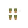 Set mit 4 Korkstopfen Fackelmann Zero Range ref. 687074