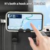 Hot Sale 6Pcs/3Pcs/1Pc Car Seat Back Hooks - Multifunctional Vehicle Storage Organizer Creative Auto Interior Bag Hanger for Pur
