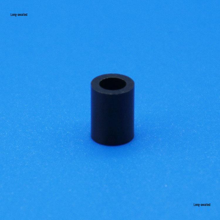 M8 14-8.2 ABS Insulating Gasket, Straight Hollow Cylinder, Black/White.