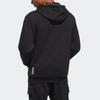 Adidas Sweatshirts Men's Black Hooded Moderate Regular HC0273