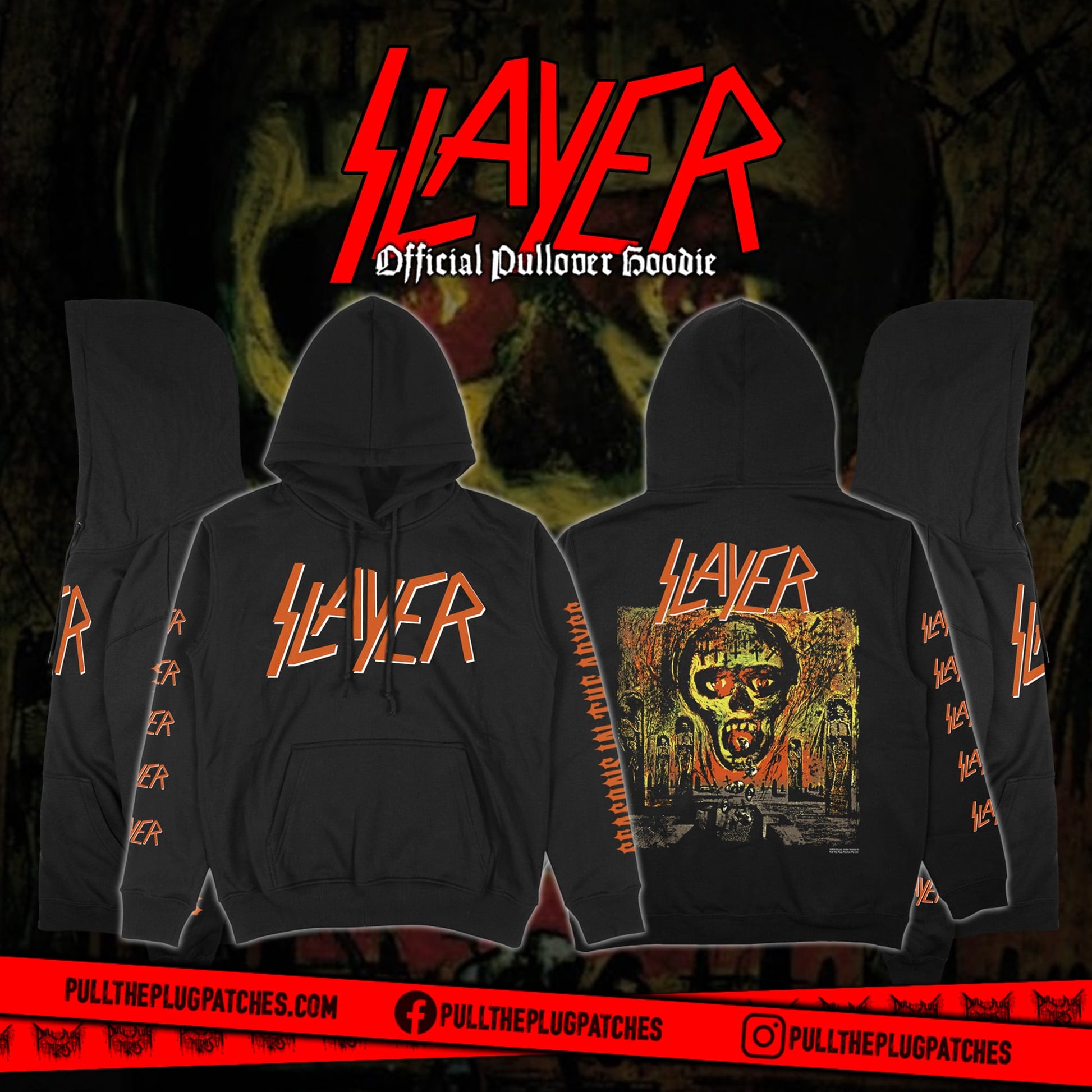 

Худи с принтом Slayer Seasons in The Abyss Пуловер Мужской Женский Оверсайз Y2k Флисовая Толстовка Американская Death Metal Группа Женская Мужская Одежда 4XL