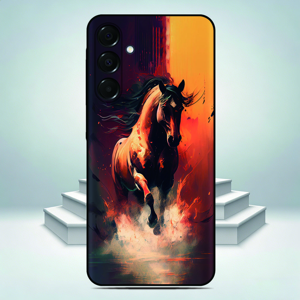 Wild Horse Phone Case For Samsung Galaxy A57 A37 A27 5G A07 A16 A17 A36 A56 A53 A54 A35 A26 Custom Photo Image Back Cover
