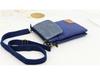 2023 New Solid Color Multi-Layer Canvas Crossbody Phone Bag - Simple, Small Crossbody Women's Bag
