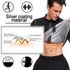 Sweat Jacket Men Weight Loss Sportwear Fitness Slimming Running Outfit Fat Burning Workout