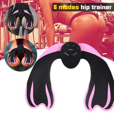Buttock Trainer 6 Modes Adjustable Smart Hip Glute Toner EMS Muscle Stimulator Booty Training Patch Massager Women Butt Lifting Workout Machine