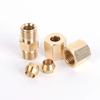Universele Auto Remleiding Messing Fittingen 3/16" Export Remleidingen Pijpkoppelingen Rechte Messing Connector Auto Accessoires