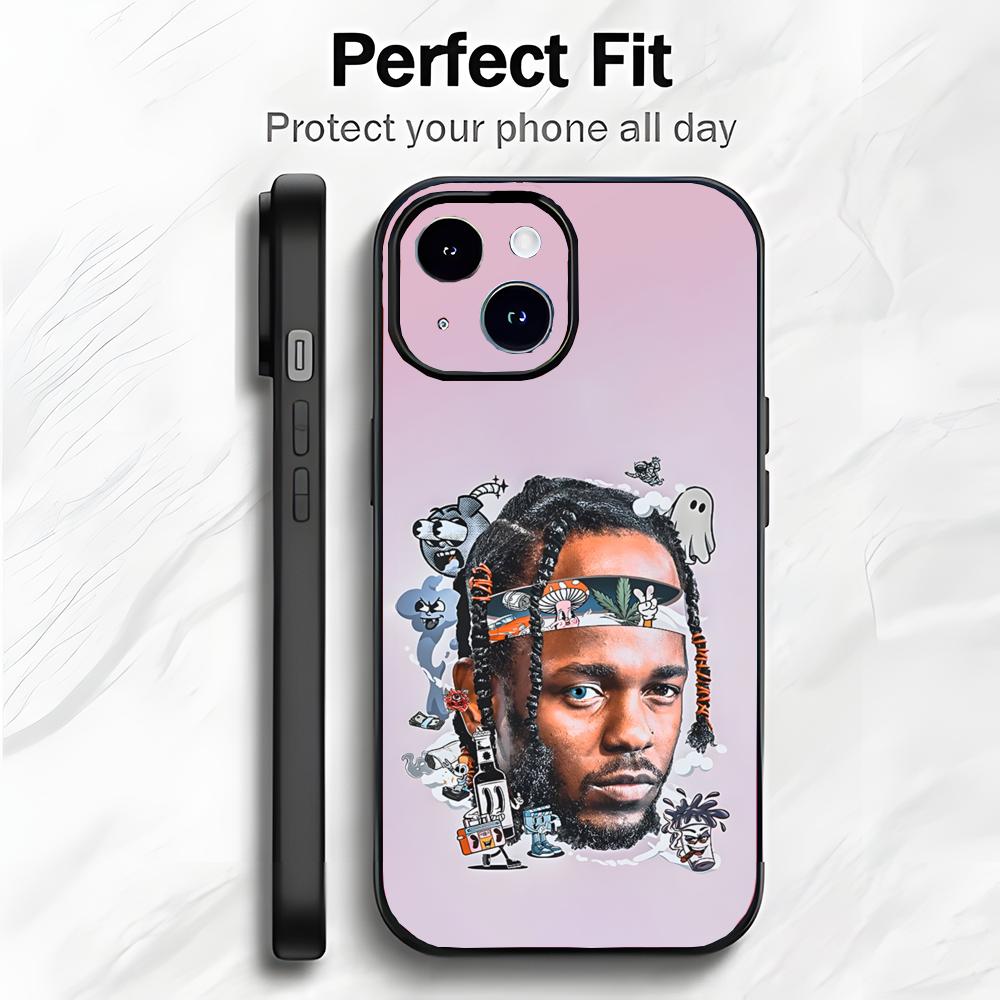 Coole Rapper K-Kendrick Lamar Handyhülle Handyhülle Weiche Verpackung Leicht Für iPhone17 16 15 14 13ProMax