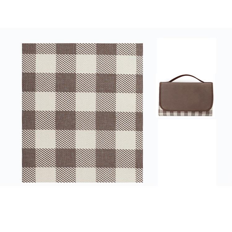 Picnic Mat Camping Hiking Outdoor Portable Beach Blanket Folding Camping Mat Thick Waterproof Lawn Cloth Camping Equipment Mat