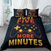 Game Controller Duvet Cover Set 3D Gamepad with Button King Queen Full Twin Size Comforter Cover for Kids Polyester Bedding Set