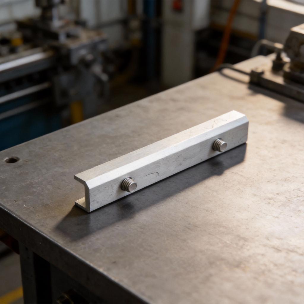 Commercial and Residential Solar System Rail Connector 4x Aluminum PV Rail Connector with Screws for 14cm Panels