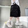 3-14 Jahre Sommer Jungen Shorts Große Tasche Halbhosen für Kinder Kinder Outdoor Sporthosen