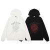 Sp5der 555555 Amerikaanse Street Style Velours Hoodie met Origineel Label