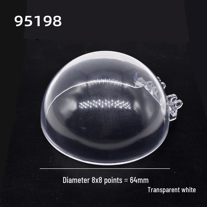 Small Particle Building Block Accessories: 8×8×3 Round Windshield (50g) Standard