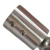 Adjustable Stainless Steel Rod Connector for Shower And Window Installation