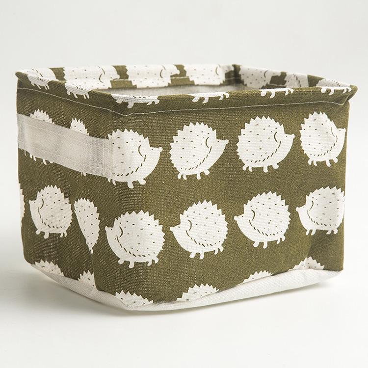 

Desktop Storage Basket Sundries Toy Underwear Cosmetic Organizer Office Stationery Organizer Storage Box Laundry Basket Linen