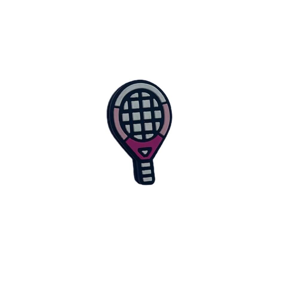 

Cartoon Design Tennis Racket Dampener Silicone Material Tennis Shock Absorber Racquet Accessories рожевий