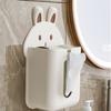 Plastic Paper Drawer Box Rectangular Towel Storage Box Delicate Cartoon Rabbit Tissue Box  Home