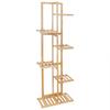 Multi Layer Plant Pots Stand Bamboo Flower Display Rack Home Storage Shelf