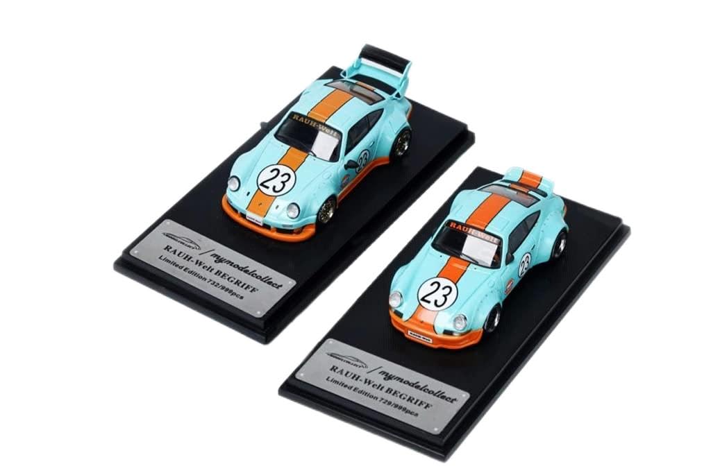 

MODELCOLLECT RWB 930 Легкий комплект спойлера утиный хвост Готовое изделие 1/64 Синий/Оранжевый & синий