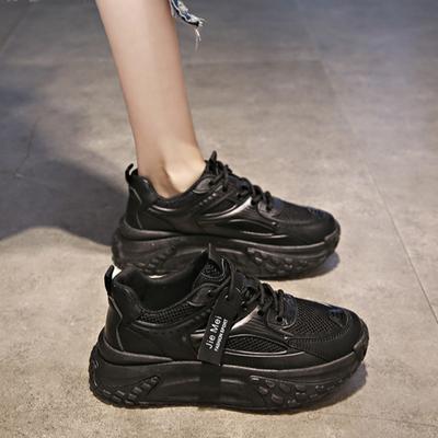 2025 Damen Sneaker in großer Größe Sommer Casual Atmungsaktive Mesh Flats Chunky Sneakers Übergröße 41 Damenschuhe Chaussures Femme