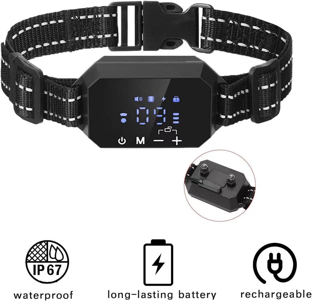 "Pet Supplies Wireless GPS Dog Training & Anti-Bark Device - Smart, Waterproof, Outdoor".