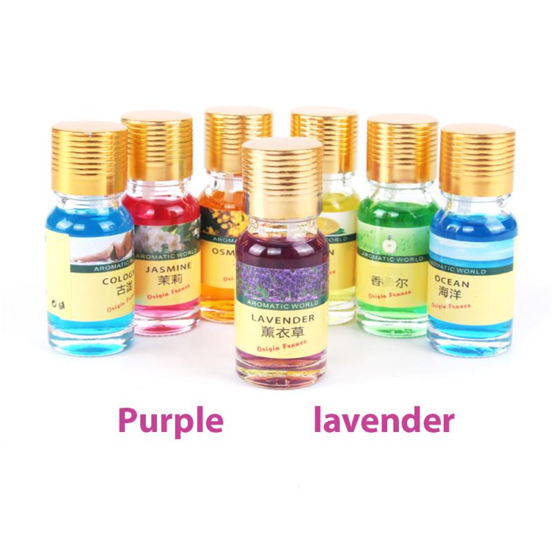 10ml tekutý barevný parfémový doplněk pro vonnou lampu do auta