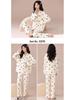 Autumn 2025 Women's Long Sleeve Cardigan Pajamas - Cute Ins Style Homewear