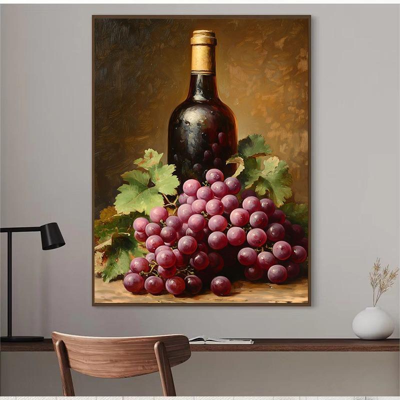 Vintage Stillleben Poster Drucke Zitrone Olivenbaum Pflanzen in Vase Wandkunst Leinwandmalerei Botanisch Antik Heim Zimmer Dekor