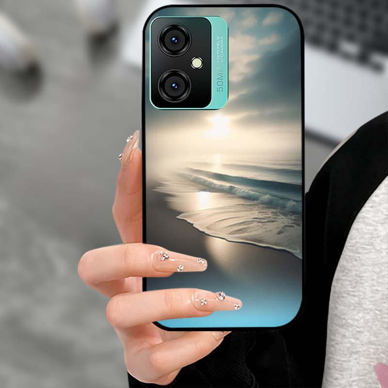For Blackview Oscal Tiger 10 Case Shockproof Back Cover For Blackview Oscal Tiger10 Soft Silicone Phone Funda Bumper Black Shell